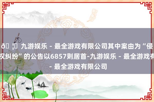 🦄九游娱乐 - 最全游戏有限公司其中案由为“侵害商标权纠纷”